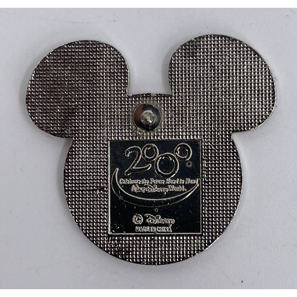 2001 Disney Epcot World Showcase Mickey Mouse Ears Stars & Stripes Patriotic Pin - Picture 2 of 3